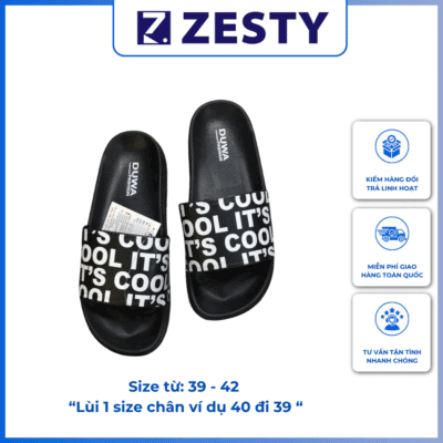 Dép Quai Ngang Cao Su