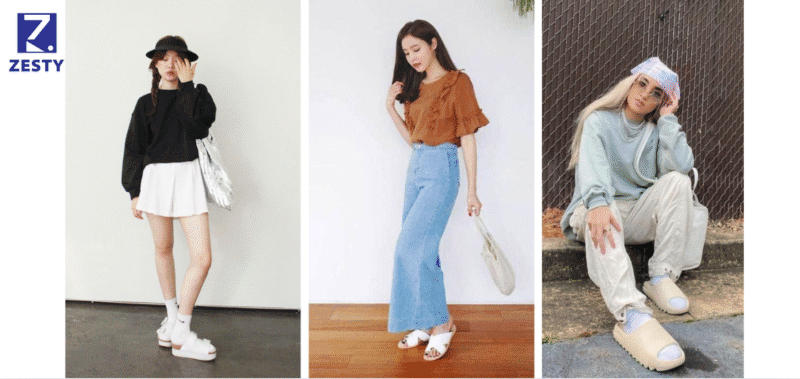 Các outfit đi chơi với dép