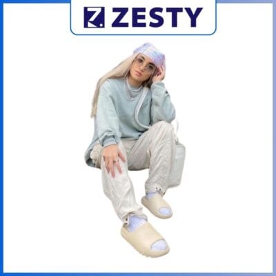 Phối đồ với dép unisex cao cấp
