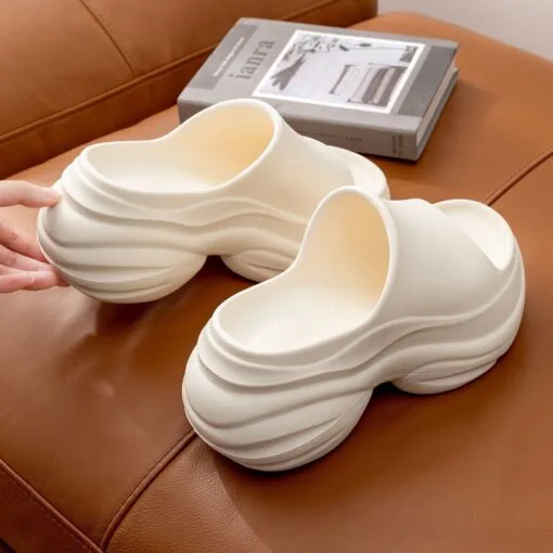 dép bánh mì 6 cm nữ