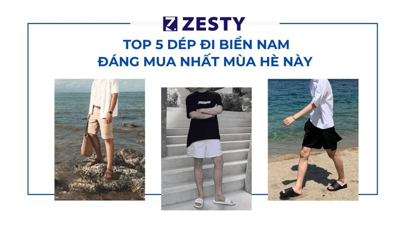 Dép đi biển nam