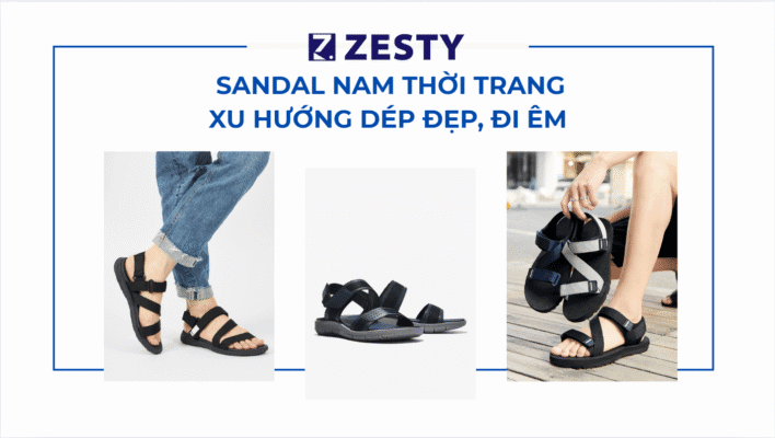 Sandal nam thời trang