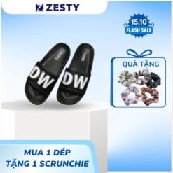 Dép nam đúc nguyên khối hình DW Duwa chính hãng
