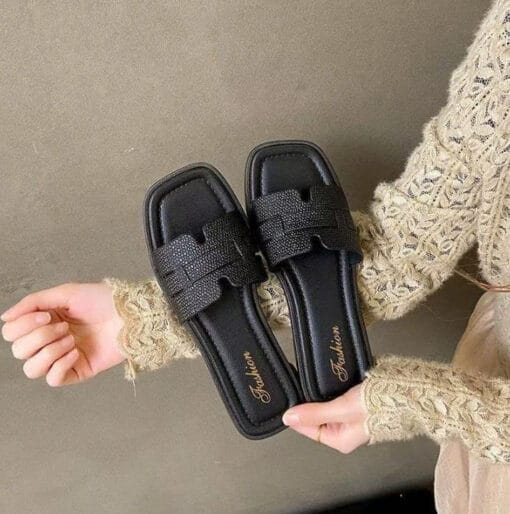Dép chữ H nữ luxury siêu sang chảnh đi chơi đi biển Zesty