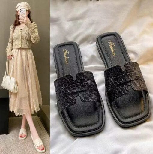 Dép chữ H nữ luxury siêu sang chảnh đi chơi đi biển Zesty
