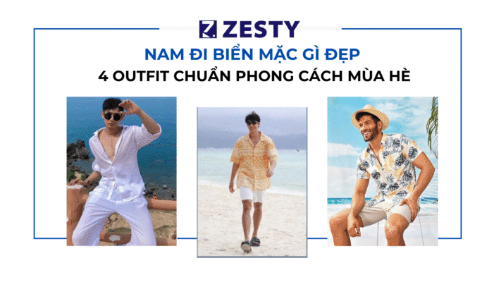 Nam đi biển mặc gì đep